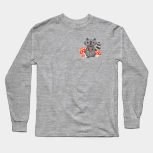 Cookie Raccoon Long Sleeve T-Shirt